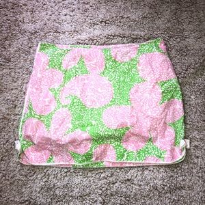 Lilly Pulitzer Floral Martini Skirt